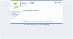Desktop Screenshot of egis.parral.cl